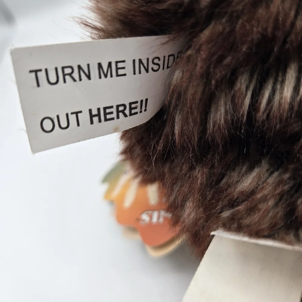 Folkmanis Hedgehog Hand Puppet With Tag